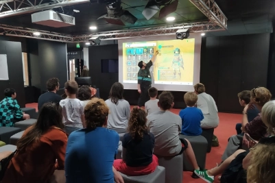 1713108975017 Exposition sur l'histoire du jeu vidéo à la médiathèque d'Albi
